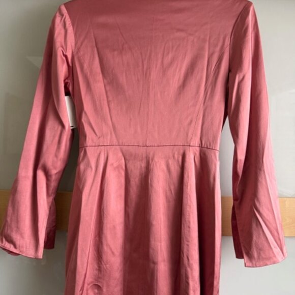 Favorite Daughter Audrey Satin Long-Sleeve Minidress - Picture 5 of 8